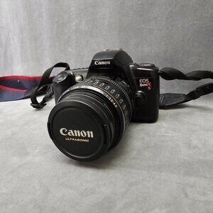 Canon EOS Rebel X S 35mm SLR Film Camera w/ 28-105mm zoom Lens working B1-33